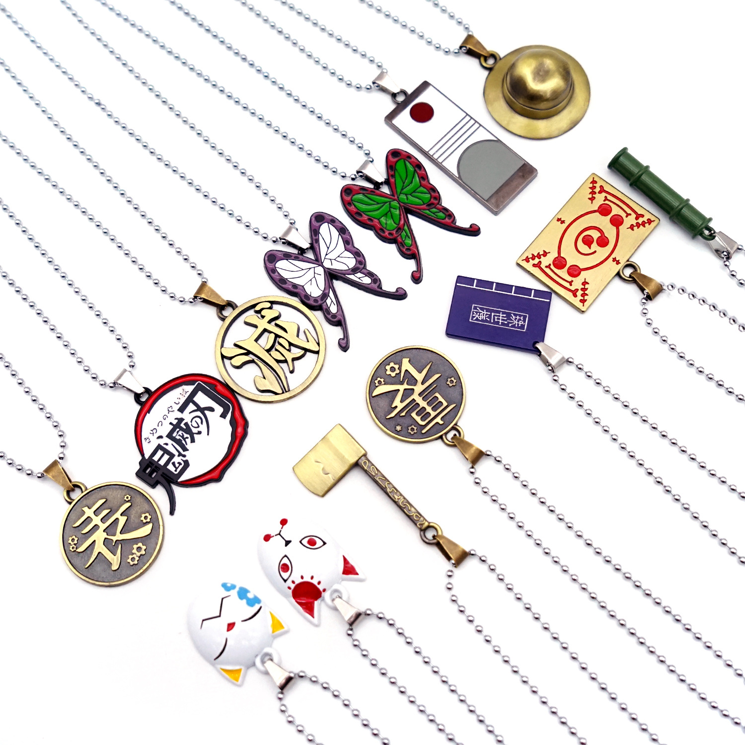 Jewelry Making Parts - Demon Slayer Kimetsu No Yaiba Necklace