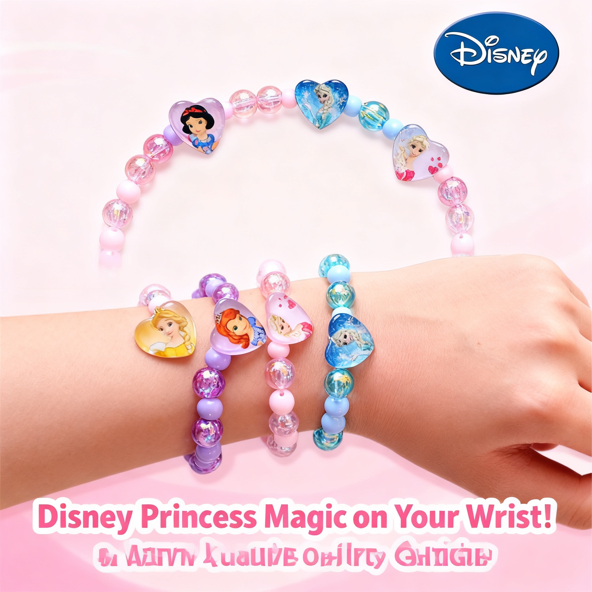 Jewelry Making Parts - Frozen Elsa Princess Anna Cartoon Kids