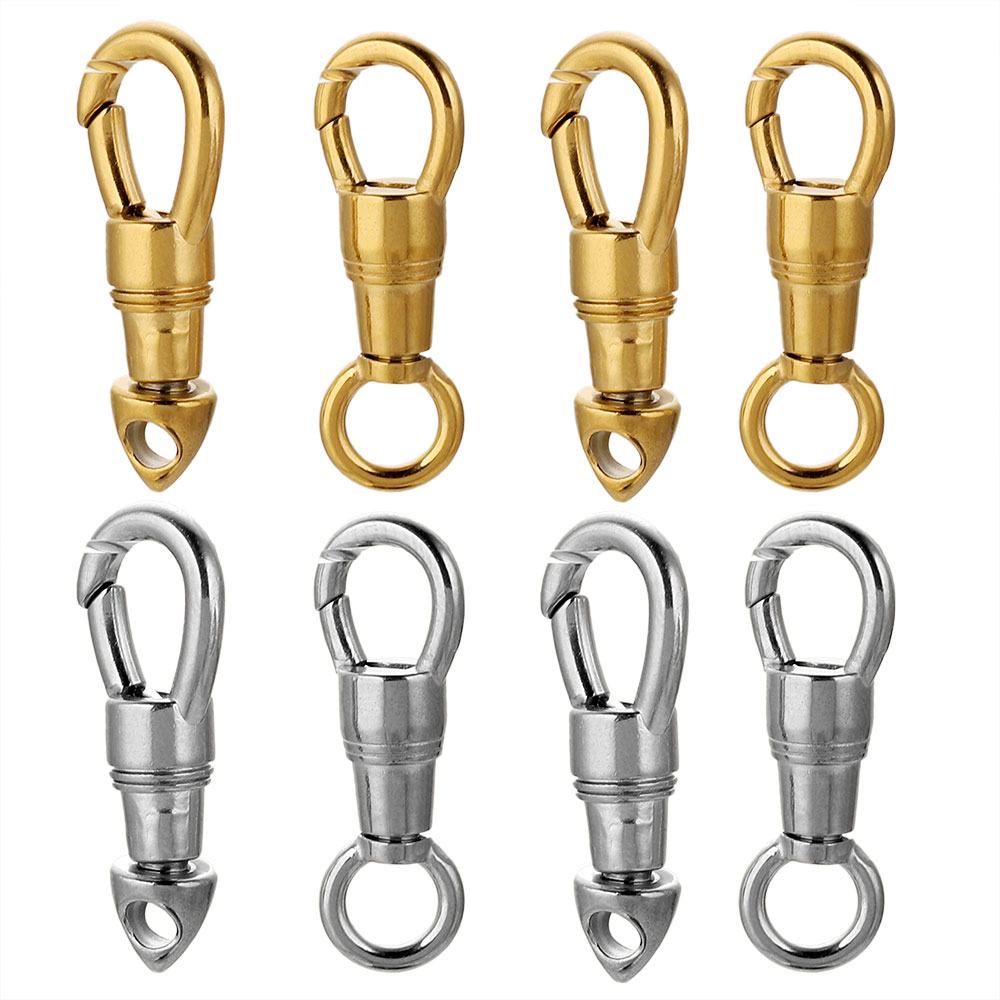 2pcs/lot Stainless Steel Bag K - Jewelry Making Hardware avaliação e preço
