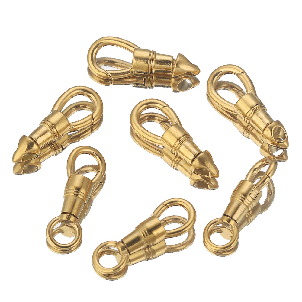 2pcs/lot Stainless Steel Bag K - Jewelry Making Hardware avaliação e preço