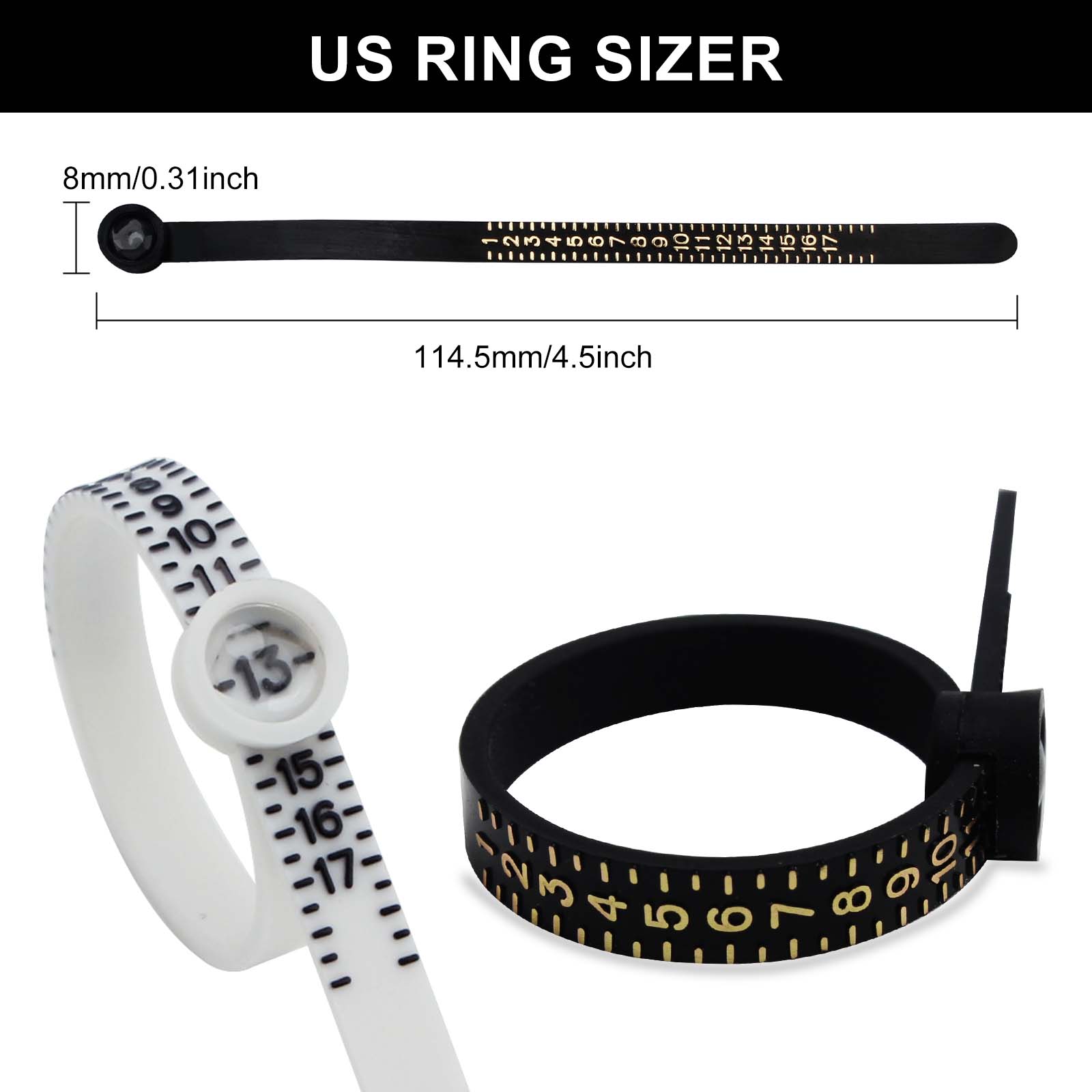 PHYHOO Us Uk EU Plastic Finger - Jewelry Making Uk avaliação e preço