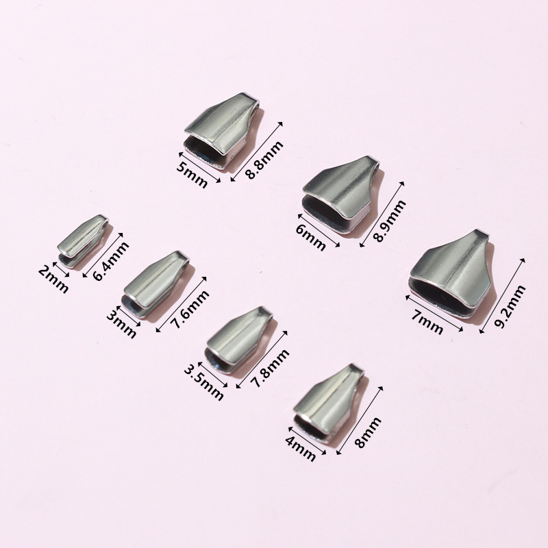100pcs Stainless Steel 2-7mm F - Jewelry Making Parts avaliação e preço