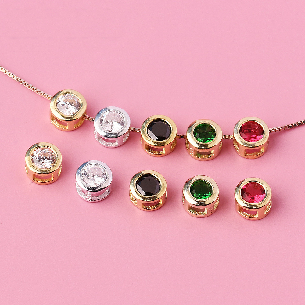 925 Sterling Silver Zircon Cha - Jewelry Making In La avaliação e preço