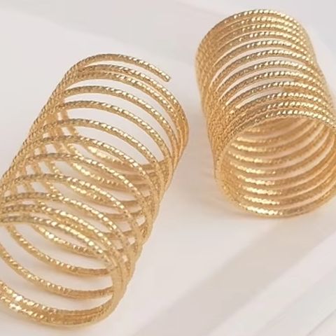 14K Plated Gold Batch Flower C - Jewelry Making Gold Wire avaliação e preço