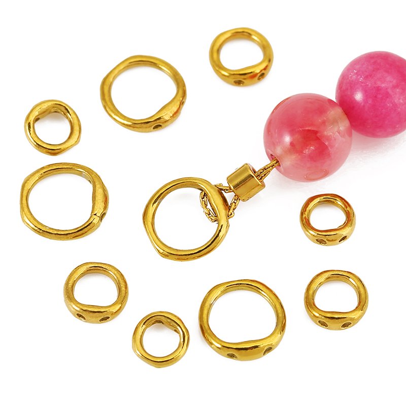 30pcs 5/6/8mm Stainless Steel  - Jewelry Making Hardware avaliação e preço