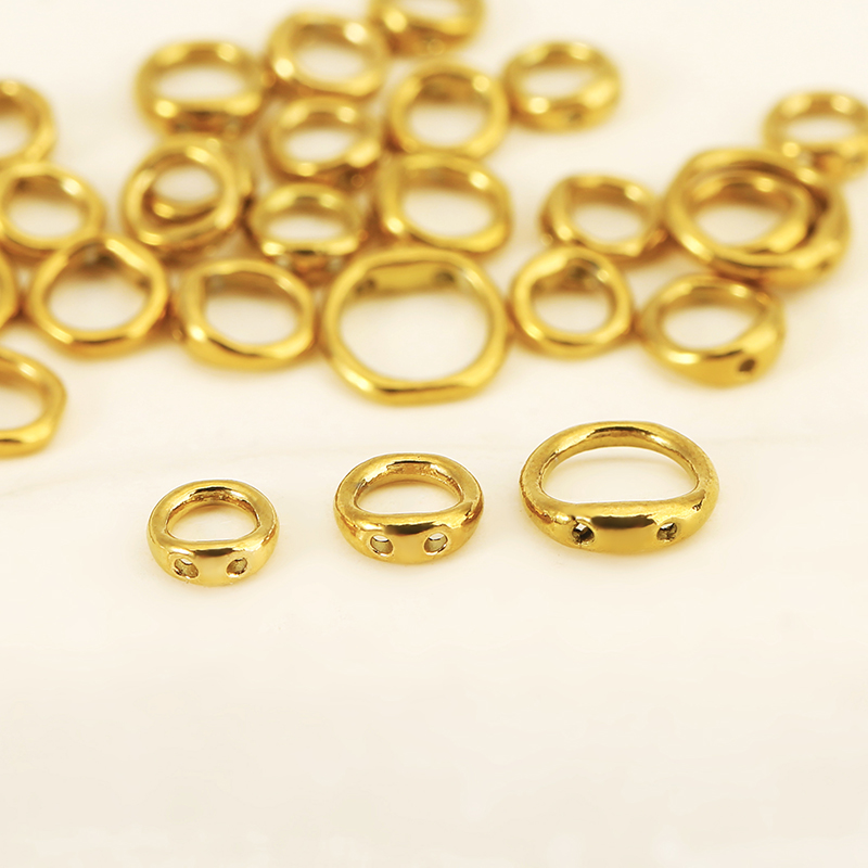 30pcs 5/6/8mm Stainless Steel  - Jewelry Making Hardware avaliação e preço