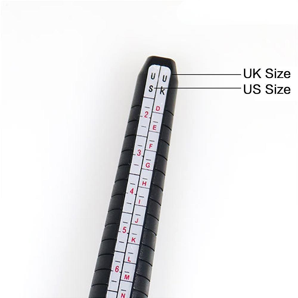 1Set Plastic Ring Sizer Kit -  - Jewelry Making Uk avaliação e preço