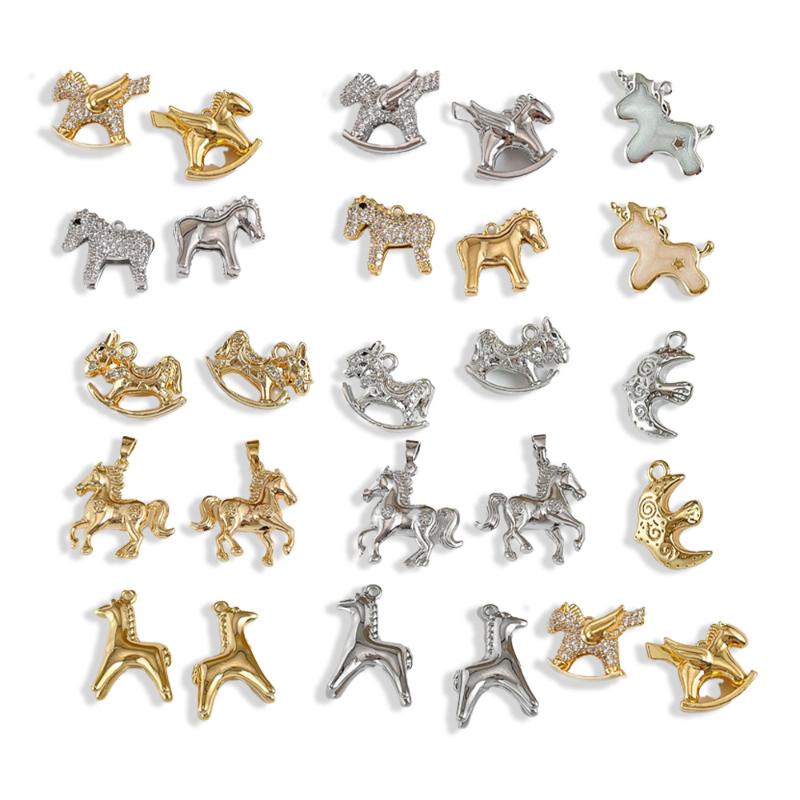 [HS][LA]1PC Pony Pendants Anim - Jewelry Making In La avaliação e preço