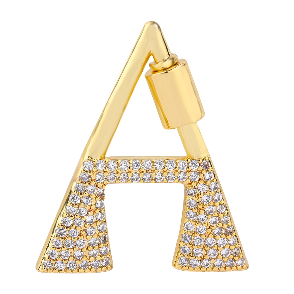 Juya 18K Gold Plated 26 Alphab - Jewelry Making Hardware avaliação e preço