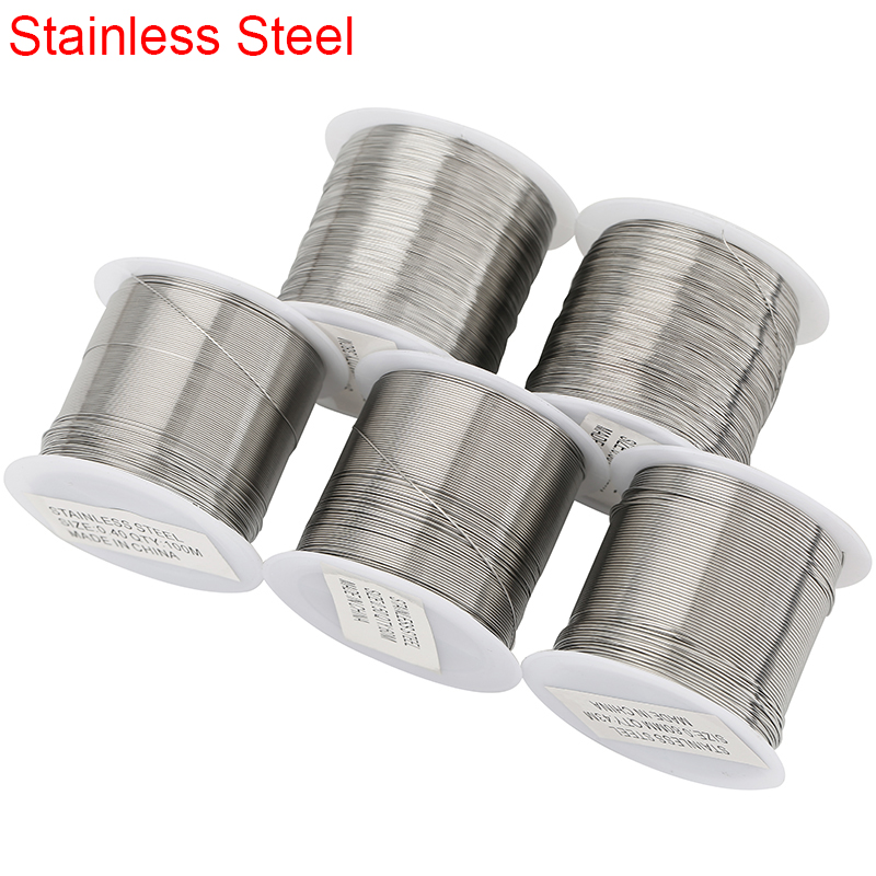 1roll Stainless Steel Beading  - Jewelry Making Thread avaliação e preço