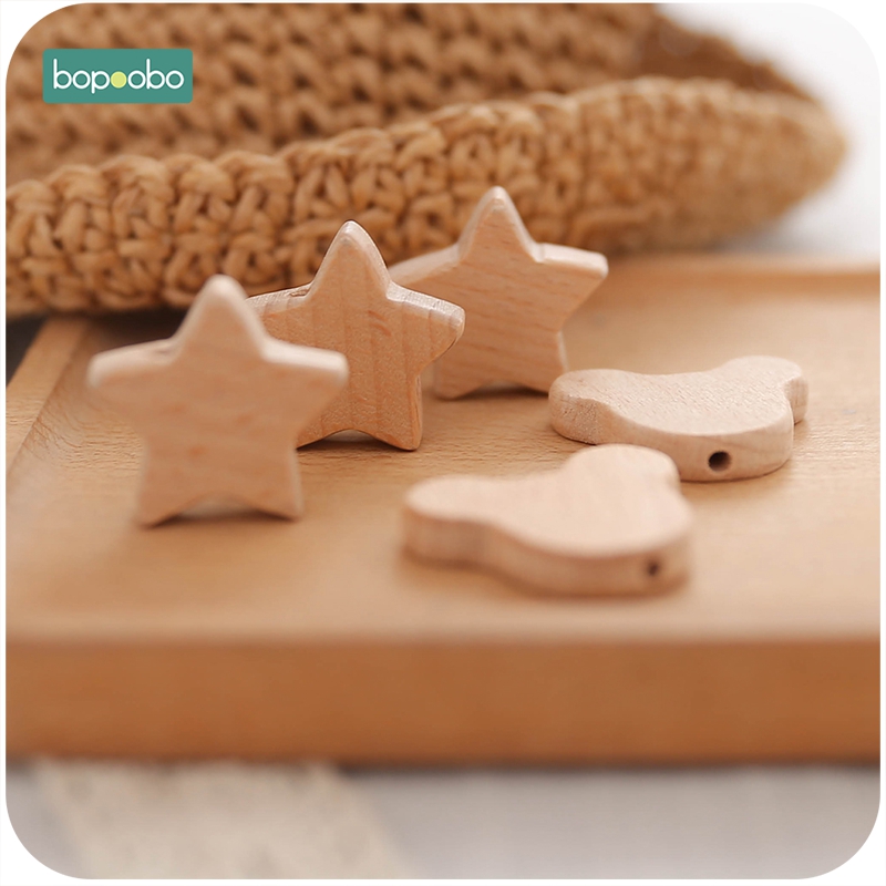 Bopoobo 10pcs Natural Wood Bea - Jewelry Making For Dummies avaliação e preço