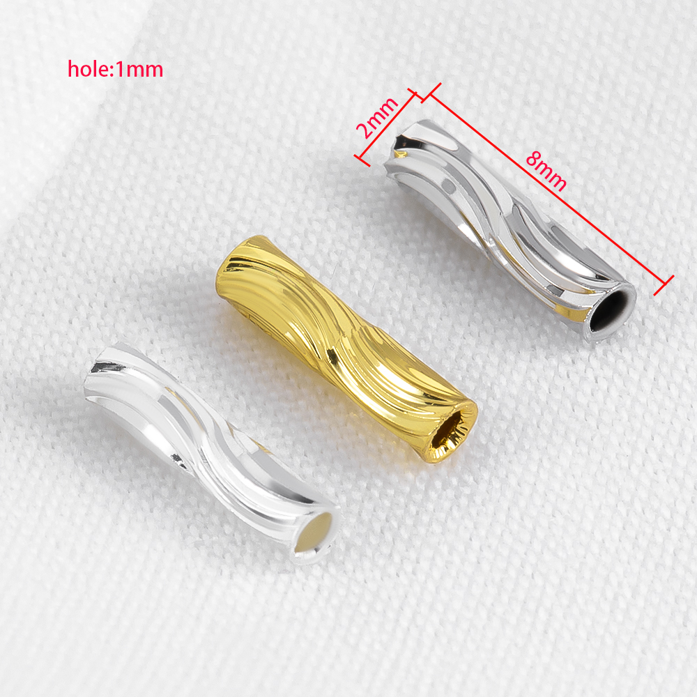 10pcs 50pcs 8mm S-shaped Threa - Jewelry Making Thread avaliação e preço