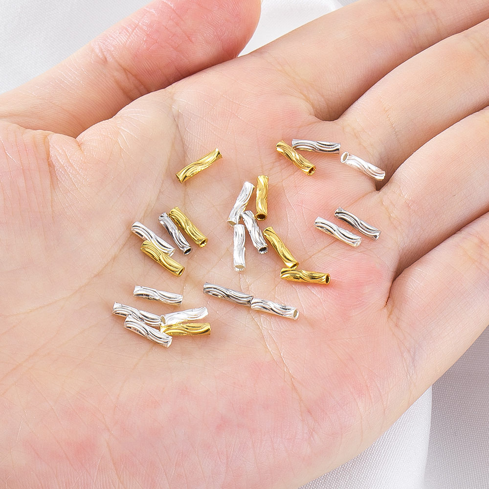 10pcs 50pcs 8mm S-shaped Threa - Jewelry Making Thread avaliação e preço