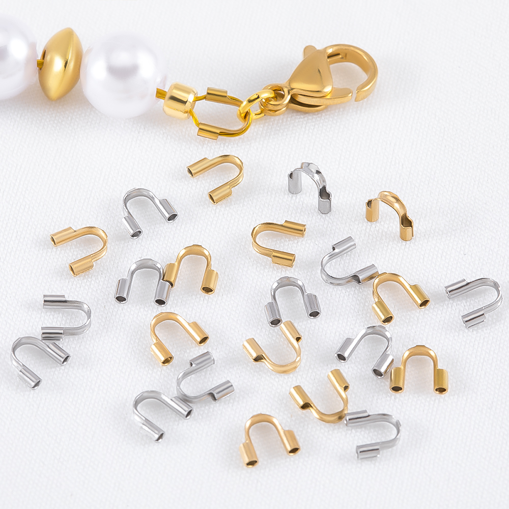 10pcs 30pcs Stainless Steel Go - Jewelry Making Gold Wire avaliação e preço