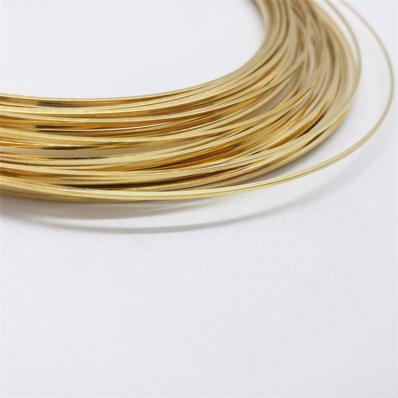 14K Gold Filled Square Wire On - Jewelry Making Gold Wire avaliação e preço