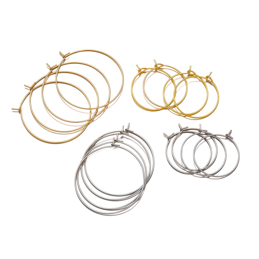 50Pcs 316 Stainless Steel 15 2 - Jewelry Making Gold Wire avaliação e preço