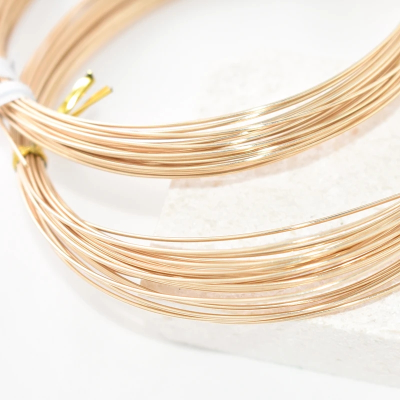 14K Gold Filled Round One Mete - Jewelry Making Thread avaliação e preço