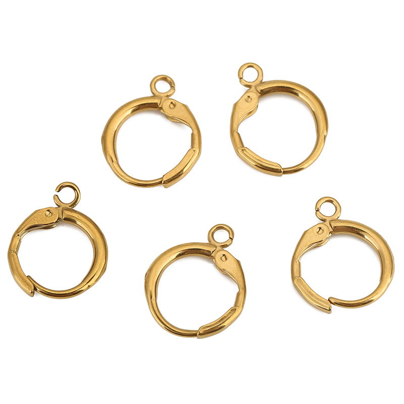 10pcs PVD Never Fade Stainless - Jewelry Making Hardware avaliação e preço