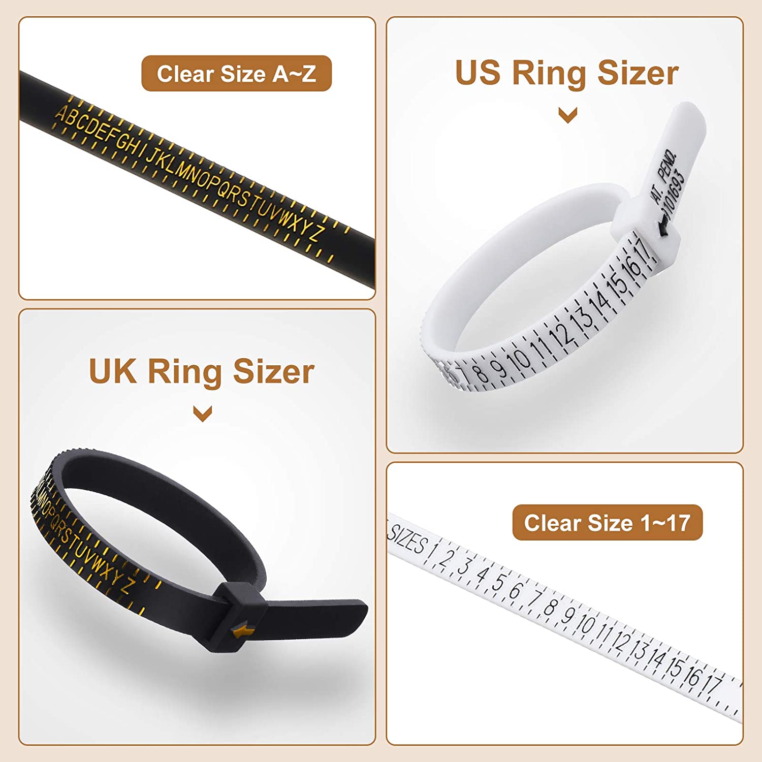 11 Pieces Of US UK Ring Mandre - Jewelry Making Uk avaliação e preço