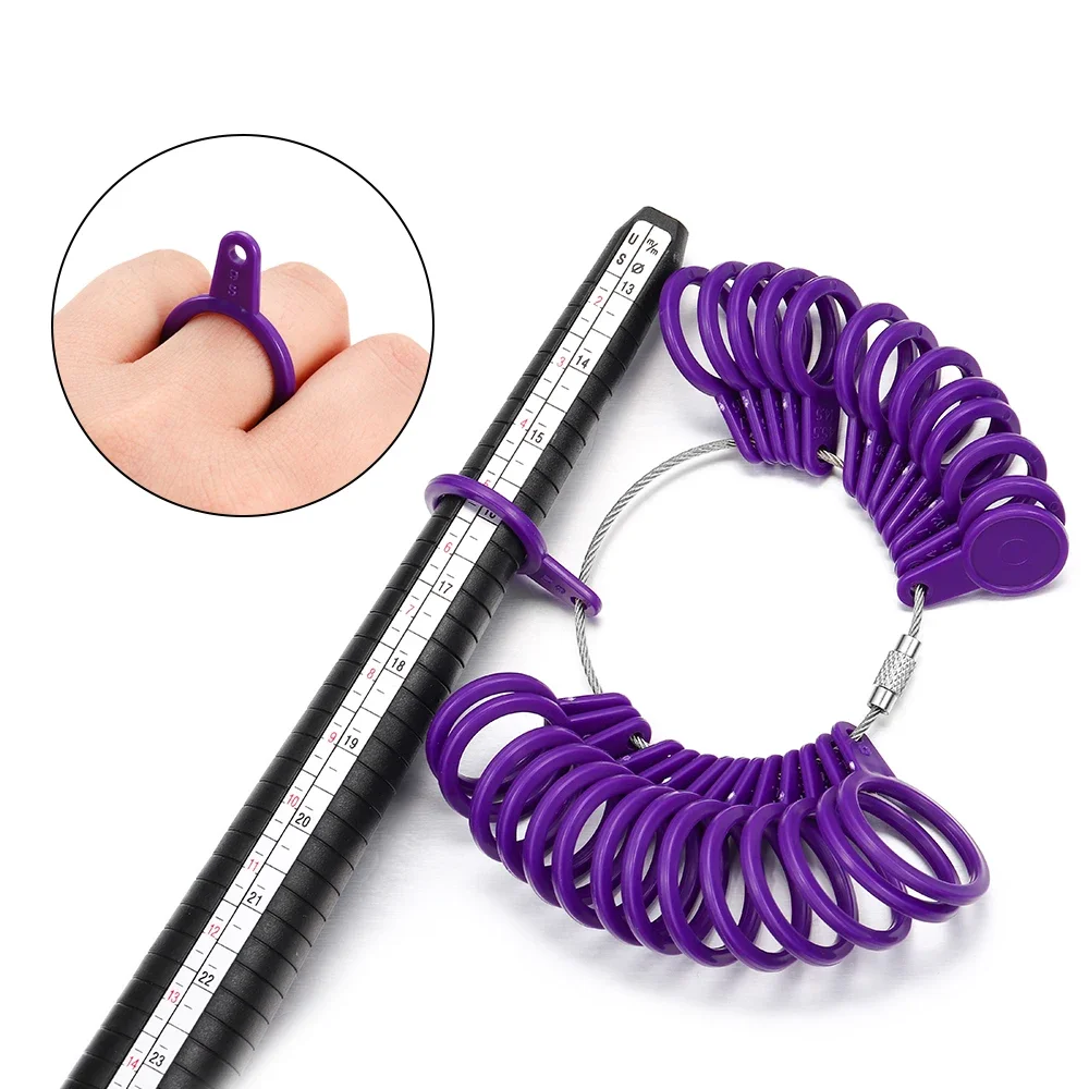 Ring Size Measuring Tool 1Pc P - Jewelry Making Uk avaliação e preço