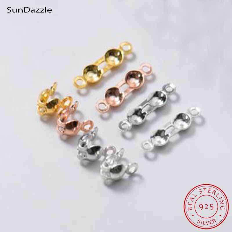 4pcs Genuine Real Pure Solid 9 - Jewelry Making Hardware avaliação e preço
