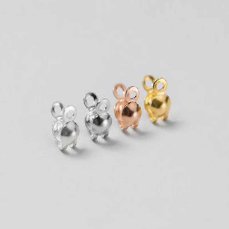 4pcs Genuine Real Pure Solid 9 - Jewelry Making Hardware avaliação e preço