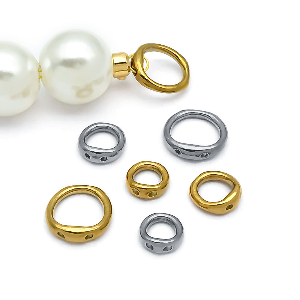 20pcs Stainless Steel Clasps E - Jewelry Making Gold Wire avaliação e preço