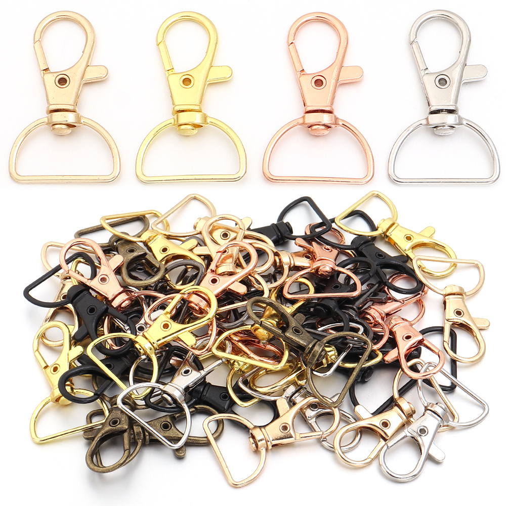 10pcs/lot Metal Swivel Clasps  - Jewelry Making Hardware avaliação e preço