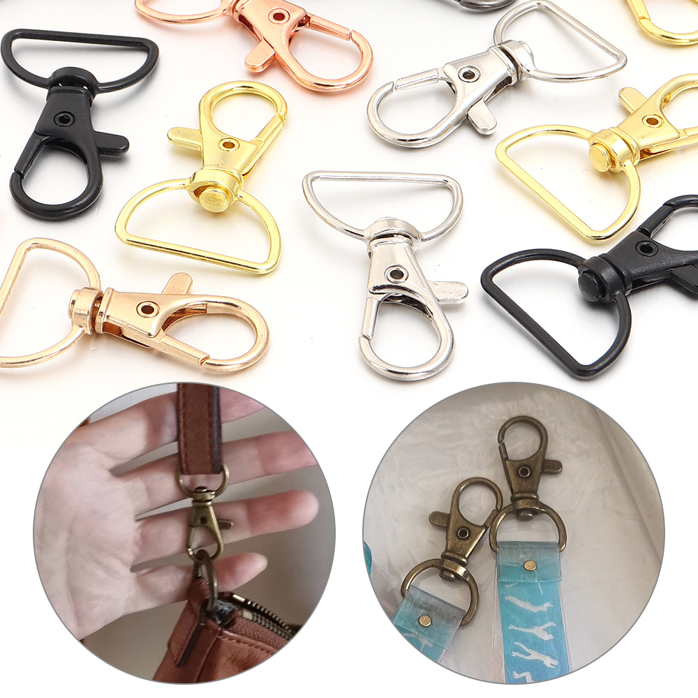 10pcs/lot Metal Swivel Clasps  - Jewelry Making Hardware avaliação e preço