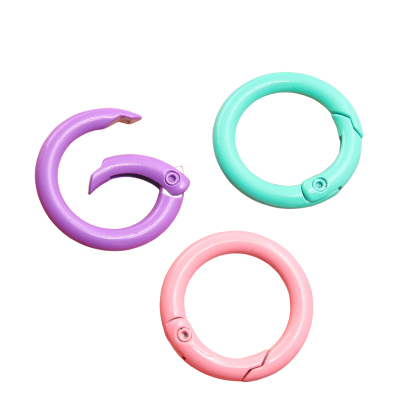5-20pcs Colorful Spring O Ring - Jewelry Making Hardware avaliação e preço