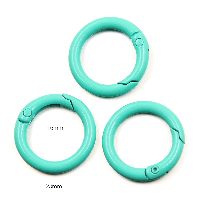 5-20pcs Colorful Spring O Ring - Jewelry Making Hardware avaliação e preço
