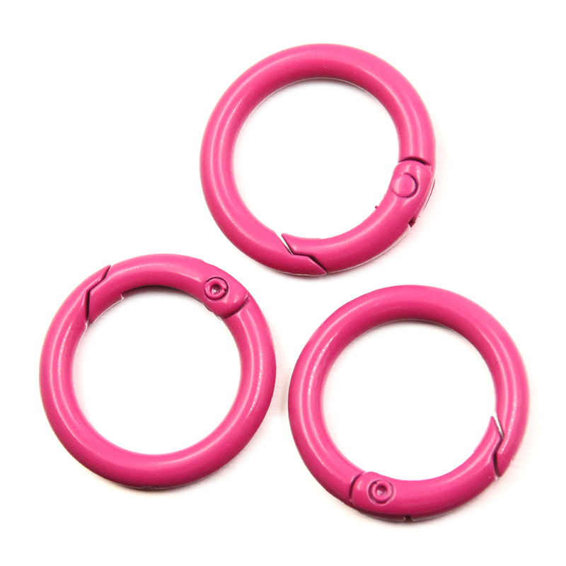 5-20pcs Colorful Spring O Ring - Jewelry Making Hardware avaliação e preço
