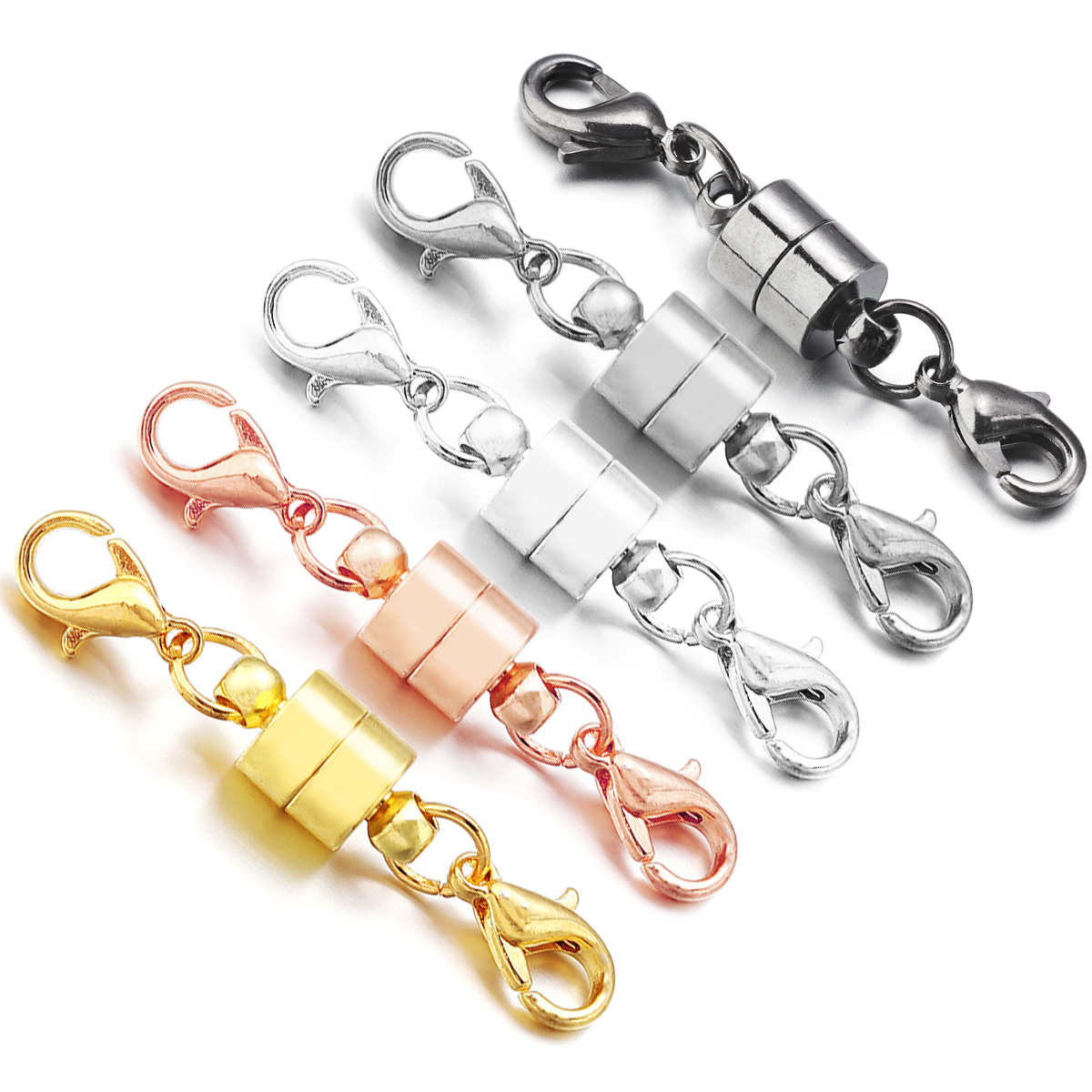 5Sets/Lot Magnetic Clasps With - Jewelry Making Hardware avaliação e preço