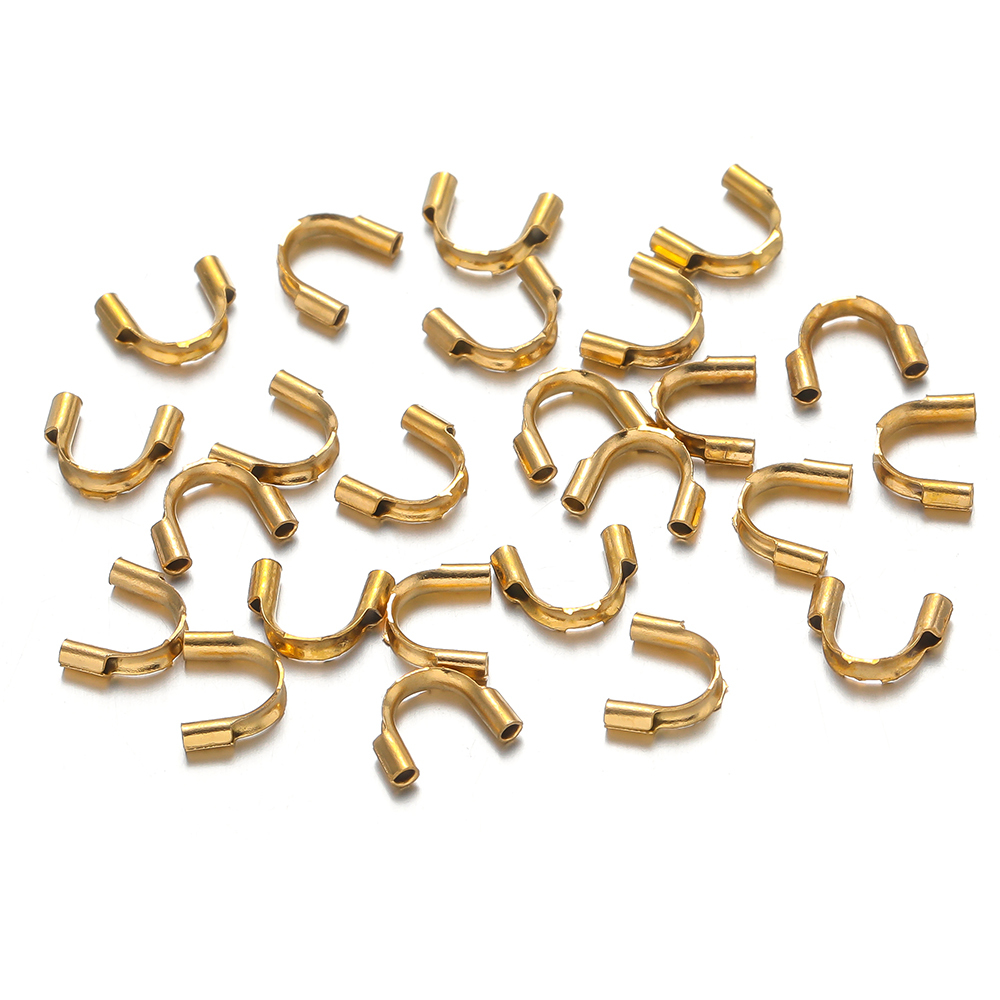 50pcs Gold Plated Stainless St - Jewelry Making Thread avaliação e preço