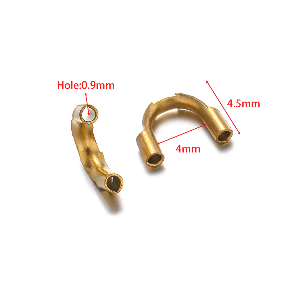 50pcs Gold Plated Stainless St - Jewelry Making Thread avaliação e preço