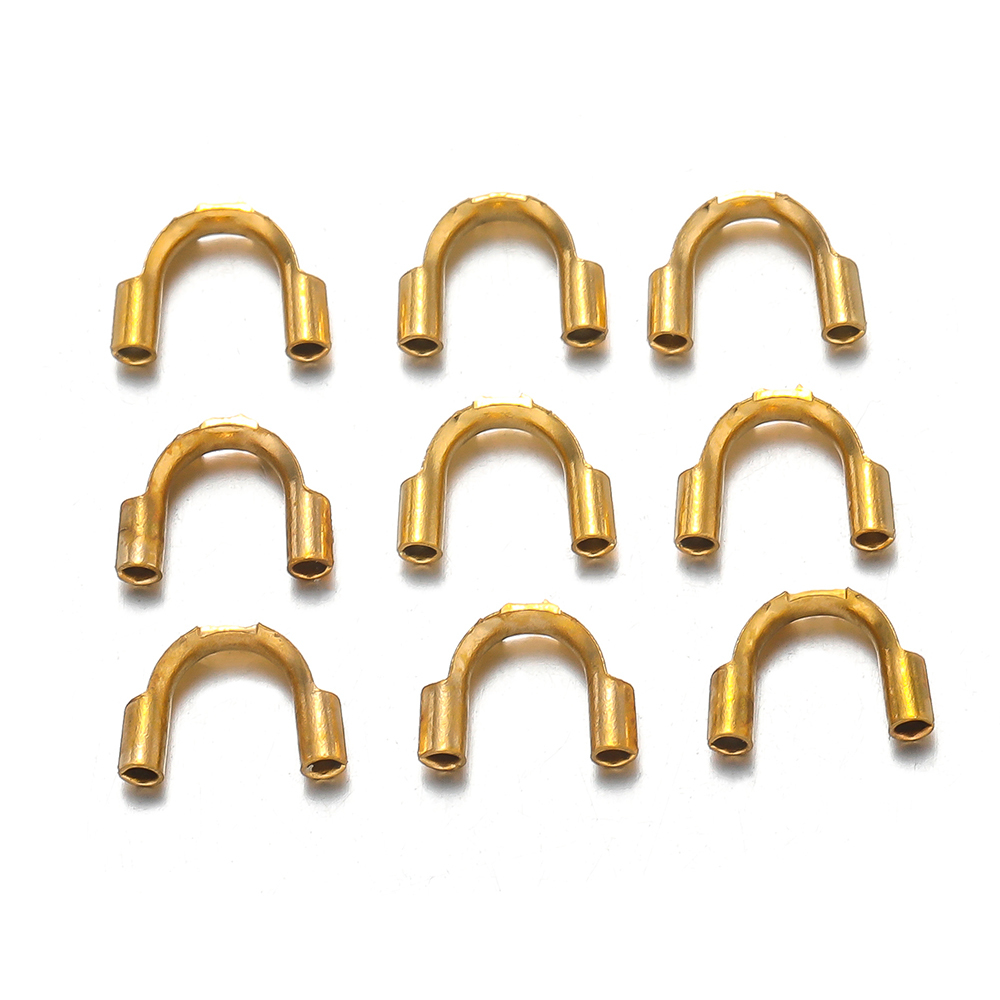 50pcs Gold Plated Stainless St - Jewelry Making Thread avaliação e preço
