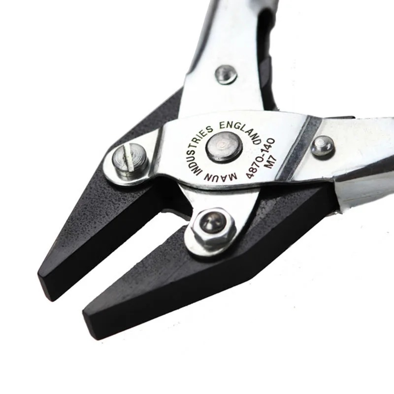 UK MAUN 140mm Smooth Jaws Flat - Jewelry Making Uk avaliação e preço
