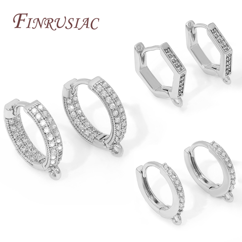 Rhodium-plated Ear Wires,Round - Jewelry Making Gold Wire avaliação e preço