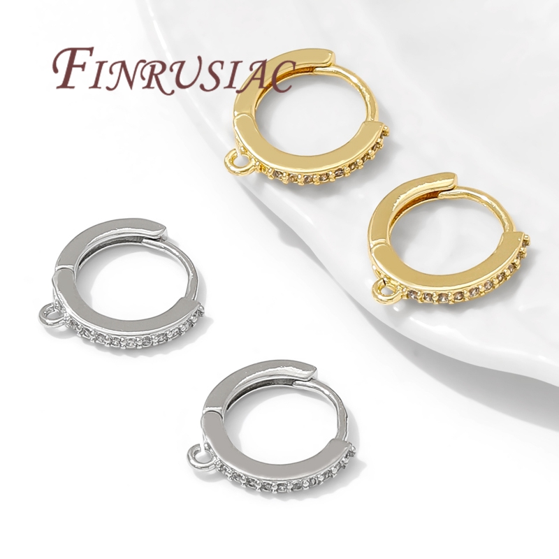 Rhodium-plated Ear Wires,Round - Jewelry Making Gold Wire avaliação e preço