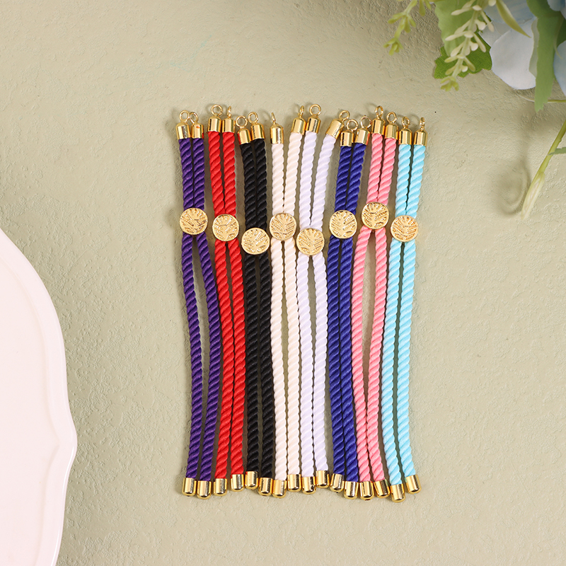 [HS][LA]5Pcs Nylon Twisted Cor - Jewelry Making In La avaliação e preço