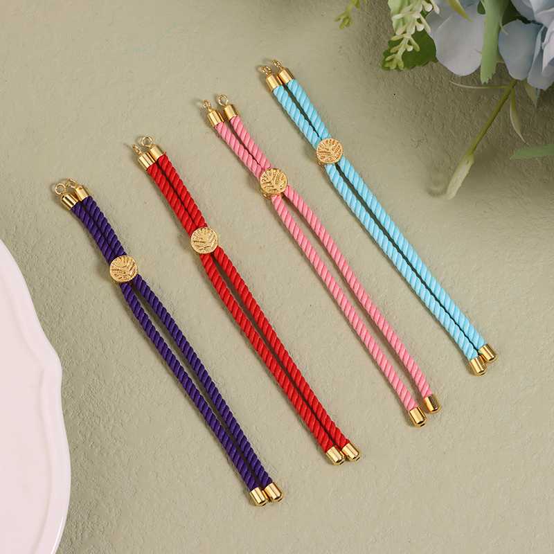 [HS][LA]5Pcs Nylon Twisted Cor - Jewelry Making In La avaliação e preço