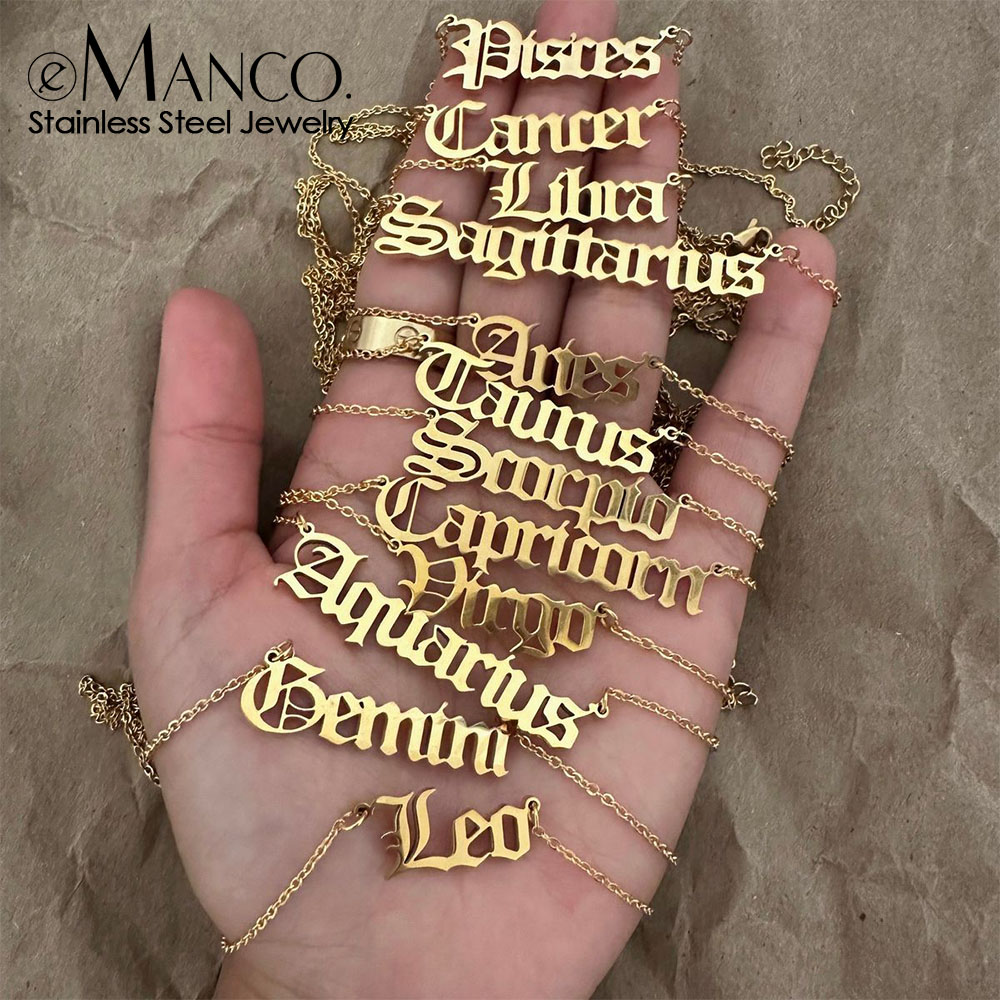 eManco Stainless Steel Letter  - Jewelry Making Uk avaliação e preço