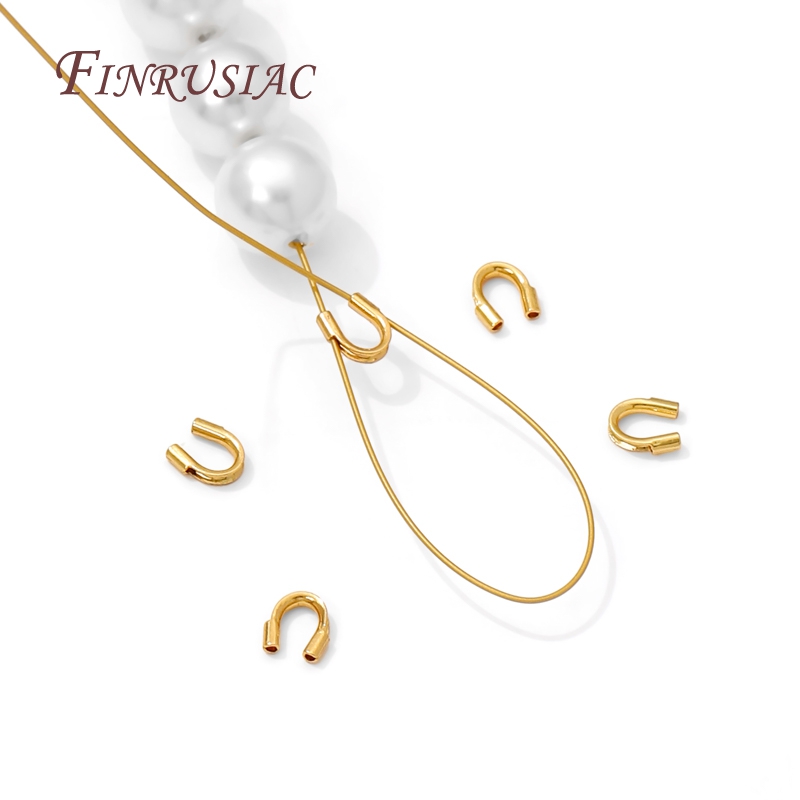 18K Gold Plated Protective End - Jewelry Making Gold Wire avaliação e preço
