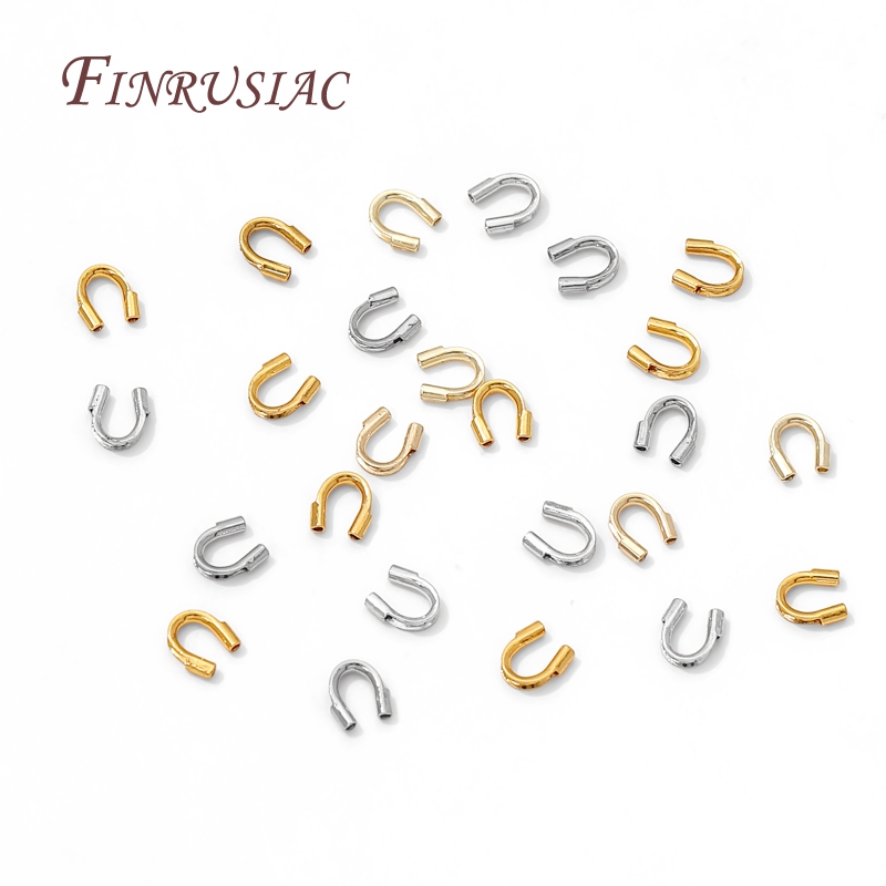 18K Gold Plated Protective End - Jewelry Making Gold Wire avaliação e preço