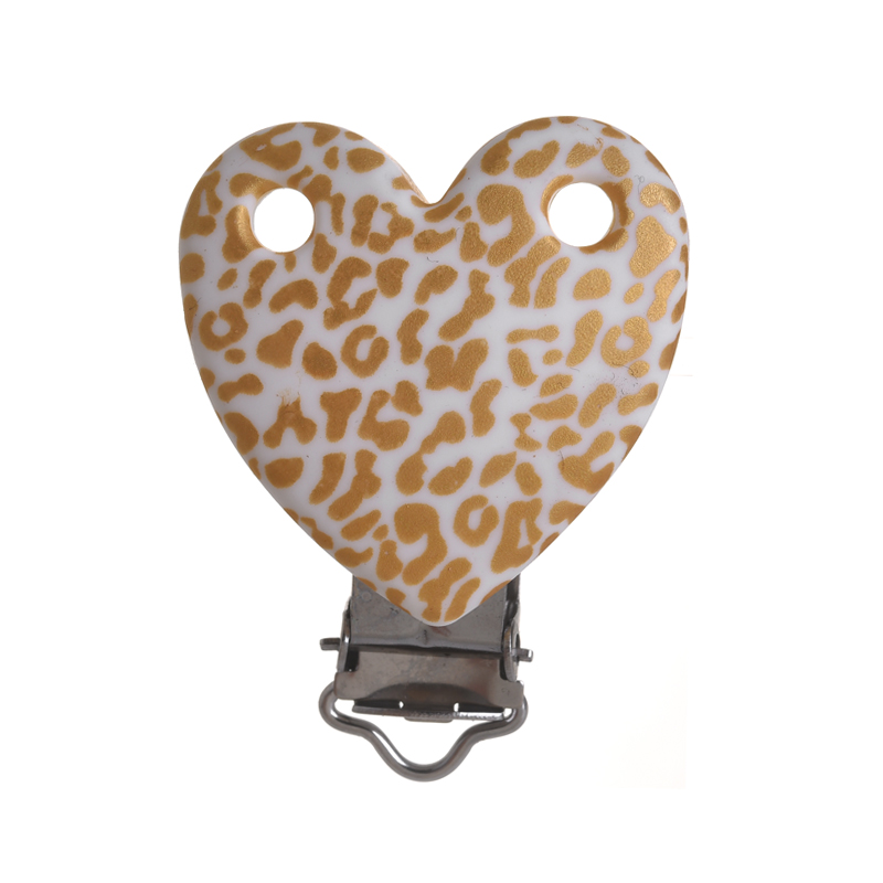1Pc Silicone Clips Leopard Pri - Jewelry Making For Dummies avaliação e preço