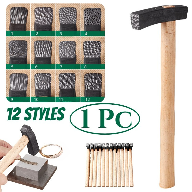 1Pc Metalworking Hammer Square - Jewelry Making Hammer avaliação e preço