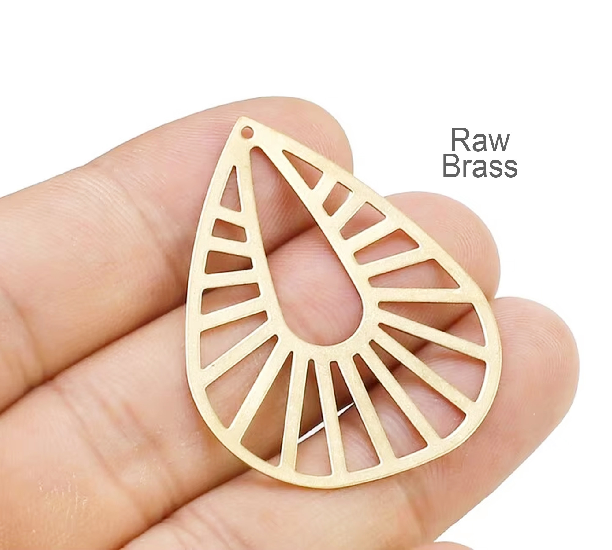 10pcs Filigree Teardrop Pendan - Jewelry Making Hammer avaliação e preço