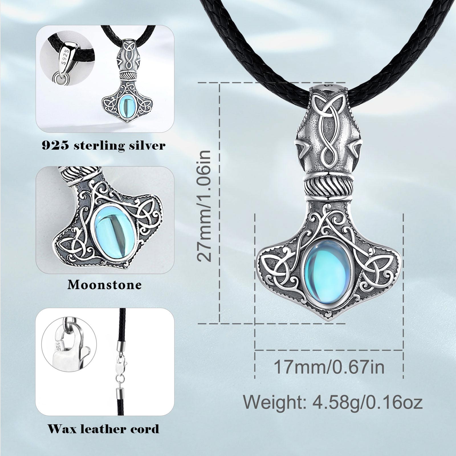 Eudora 925 Sterling Silver Nor - Jewelry Making Hammer avaliação e preço