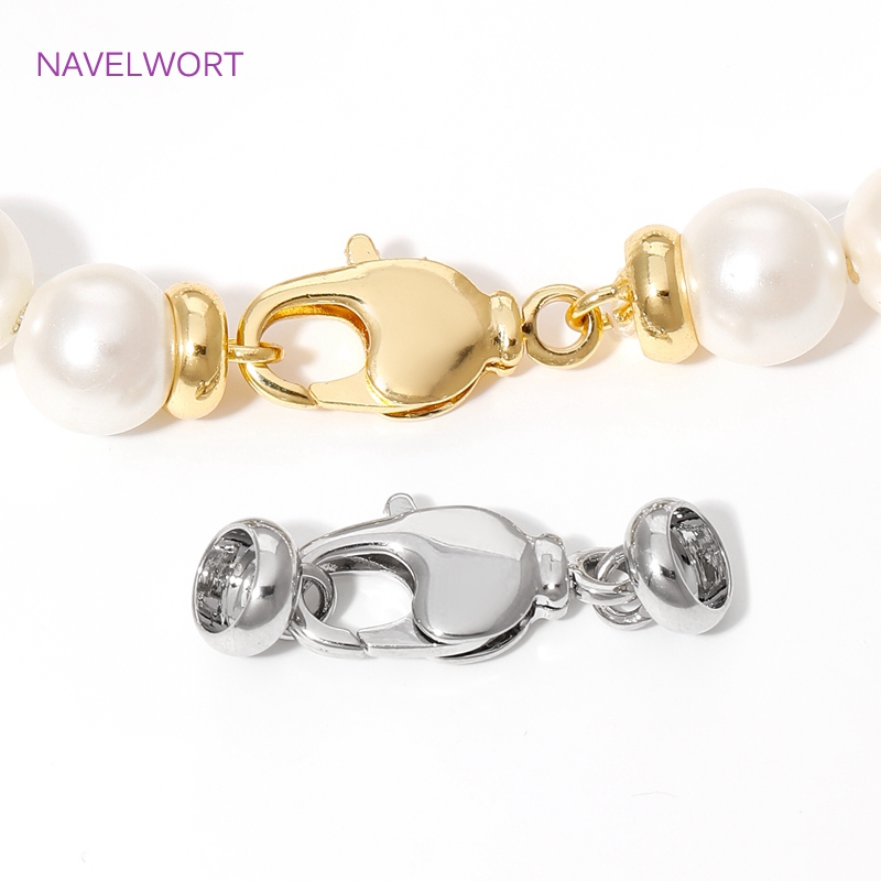 18K Gold Plated Brass Lobster  - Jewelry Making Hardware avaliação e preço