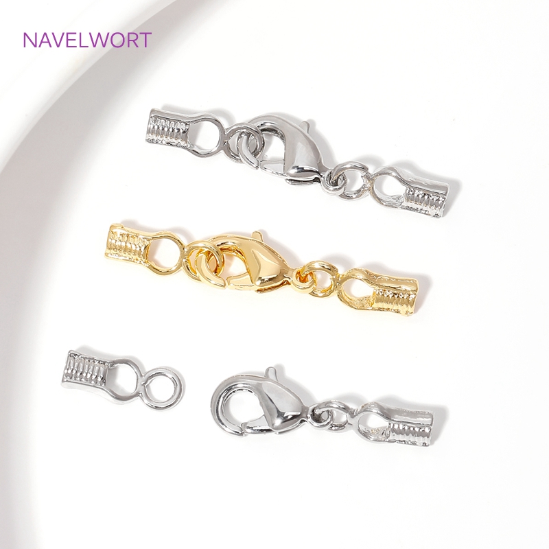 18K Gold Plated Brass Lobster  - Jewelry Making Hardware avaliação e preço